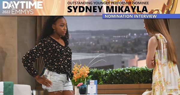 INTERVIEW: General Hospital's Sydney Mikayla on her Emmy nomination and big future career goals